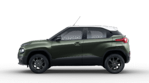 Tata Punch 2025 exterior with dual-tone color and diamond-cut alloys