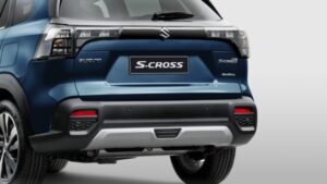 Rear Profile Suzuki S-Cross