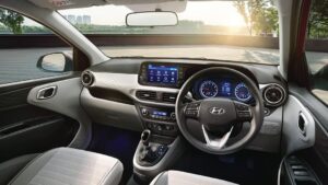 2025 Hyundai Grand i10 Nios Sportz dashboard view 