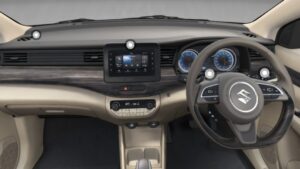 "Maruti Suzuki Ertiga 2025 dashboard" 