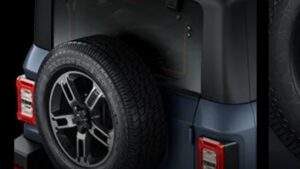 2025 Mahindra Thar rear view