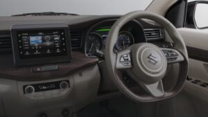 Maruti Suzuki Ertiga 2025 stearing wheel