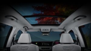 Mahindra XEV 9S sunroof