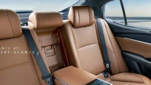 Toyota Camry Rear seat