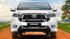 Toyota Innova Crysta GX front view