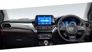 Urban Cruiser Taisor build dashboard