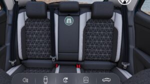 Volkswagen Taigun Base Variant Rear seat