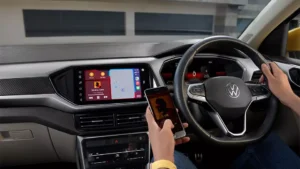 Volkswagen Taigun Base Variant Screen