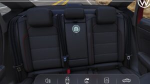 Volkswagen Virtus GT Plus Sport Rear Seat