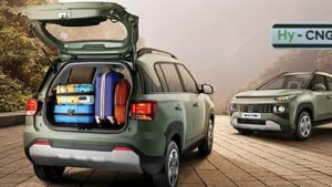 Hyundai exter bootspace