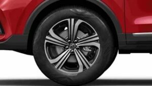 mg Aster alloy wheels