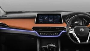 mg Gloster dashboard