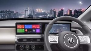 mg comet touchscreen