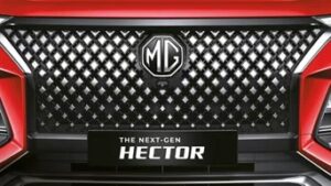 mg hector front view