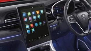 mg hector touchscreen