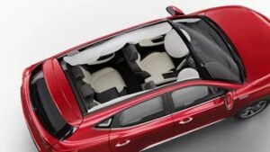 mg zs ev airbags