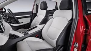 mg zs ev dweltone seats