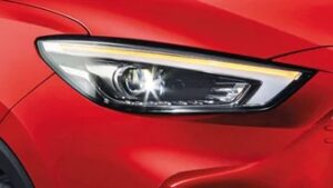 mg zs ev headlights