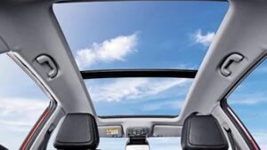 mg zs ev sunroof