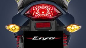 honda livo 110 rear view