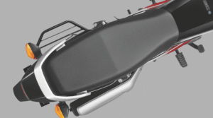 honda shine 100 riding position