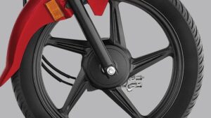 honda shine 100dx tires and drum brakes