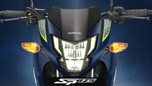 honda sp125 front view