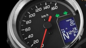 Honda H'ness CB350 meter