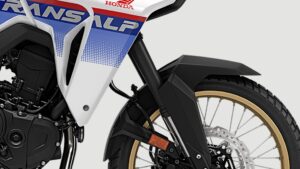 Honda XL750 Transalp-upgraded-suspension