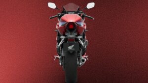 honda cbr 650r rear view