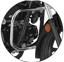 Hero Splendor Plus XT 3-suspension