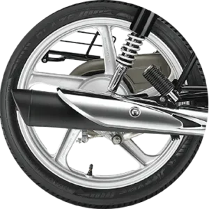 Hero Splendor Plus rear tire