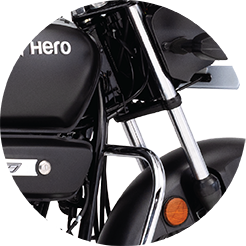 Hero Splendor Plus suspension